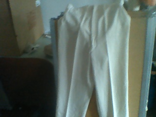 off white marching band pants for sale used