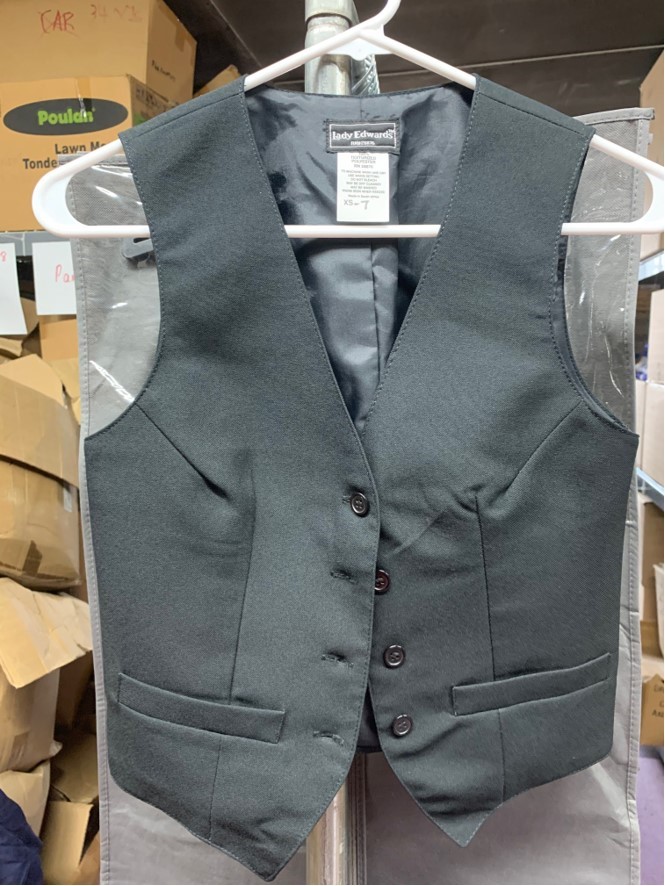 Set of 57+/- Black Ladies Vests by Lady Edwards