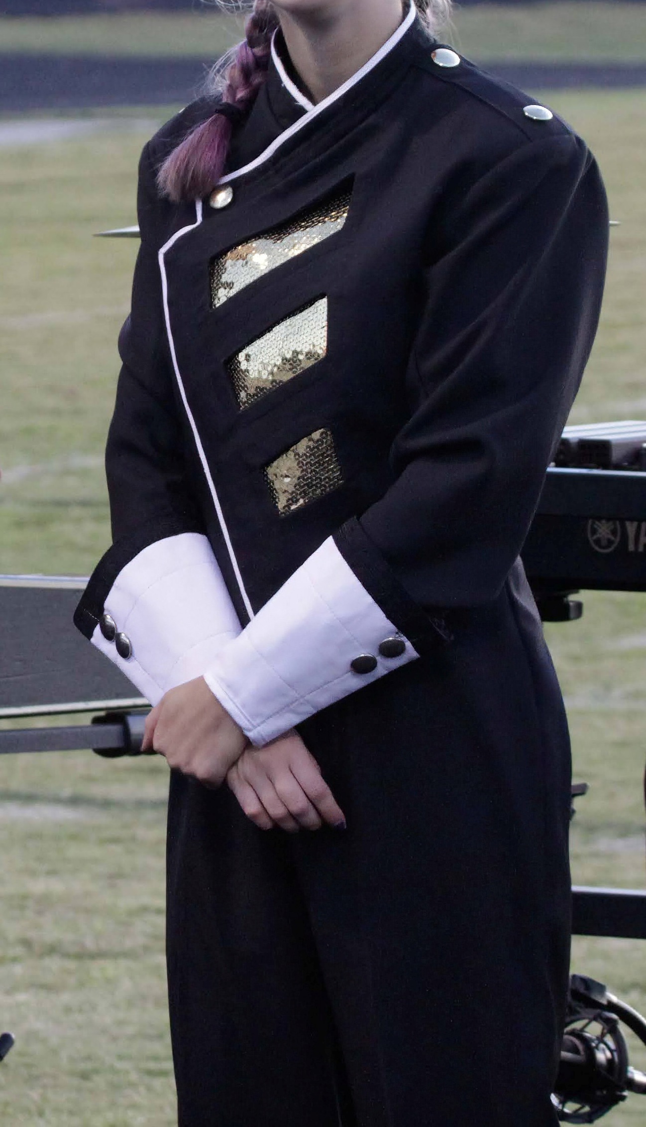 Black & Gold Used Marching Band Uniforms