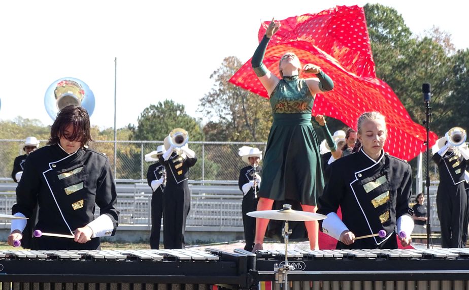 Black & Gold Used Marching Band Uniforms