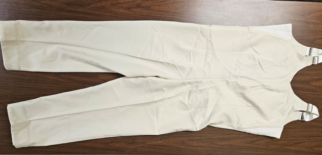 Set of 300 Cream & Maroon Fruhauf Marching Band Uniforms