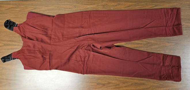 Set of 300 Cream & Maroon Fruhauf Marching Band Uniforms