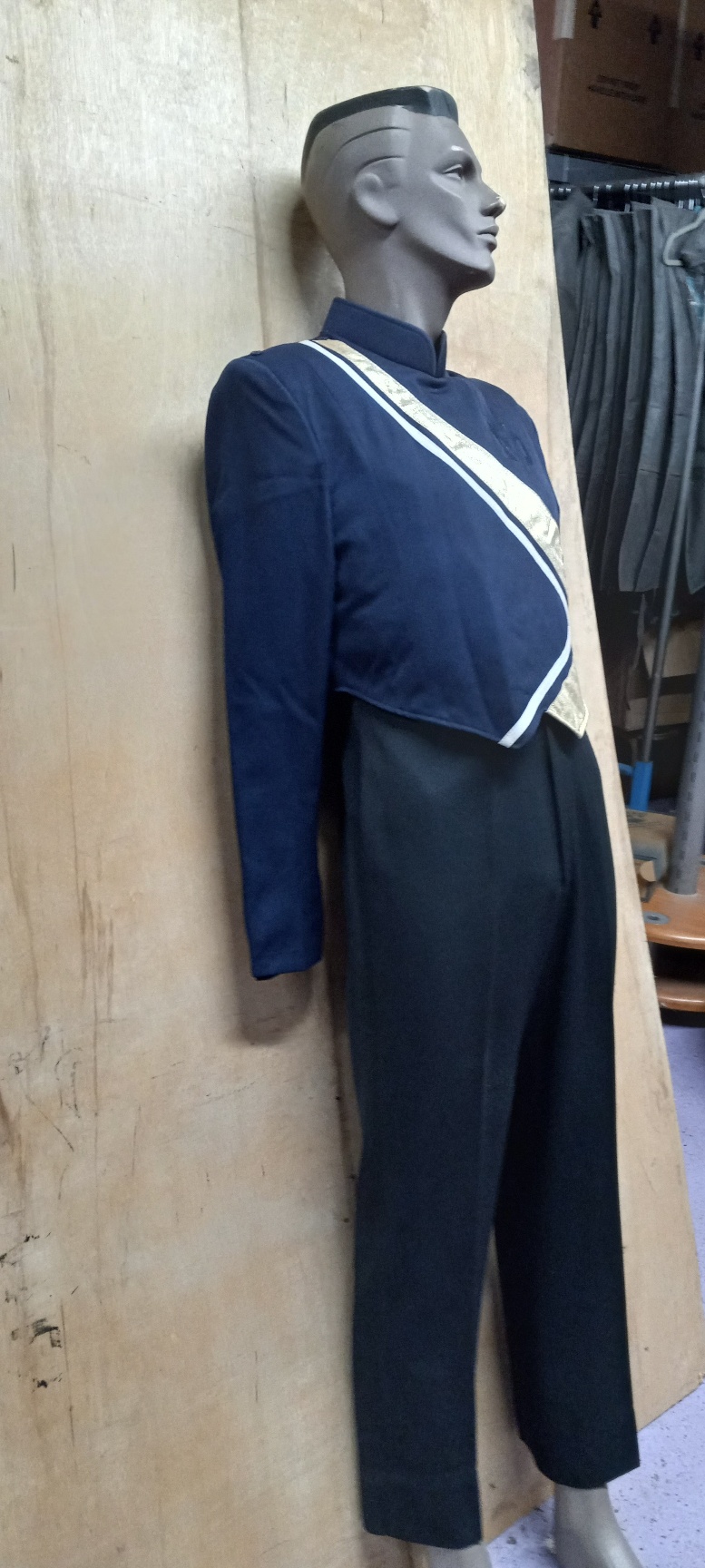 Set of 62 Navy, Gold, White & Black Marching Band Uniforms Item Description: This is a very nice set