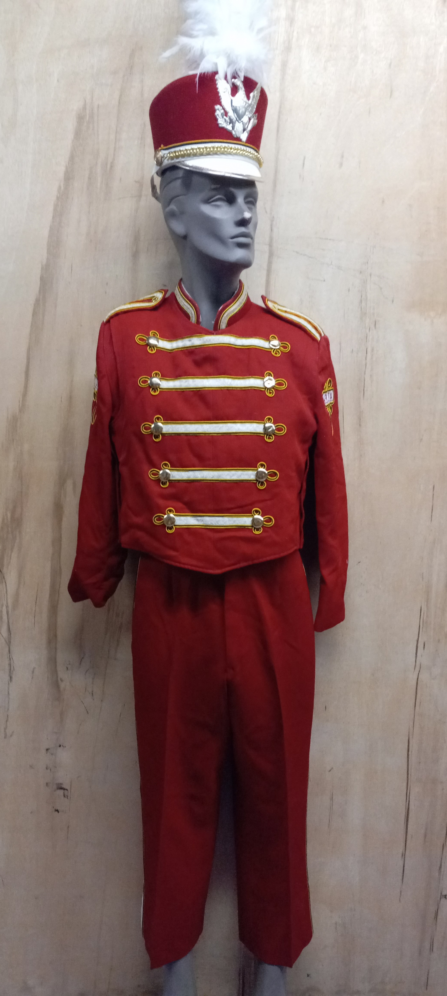 Set 299+/- Red and White Marching Band