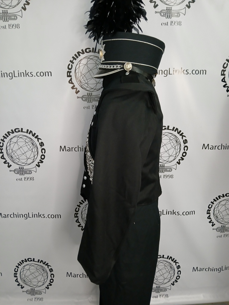 Set of 70 Black Marching Band Uniforms