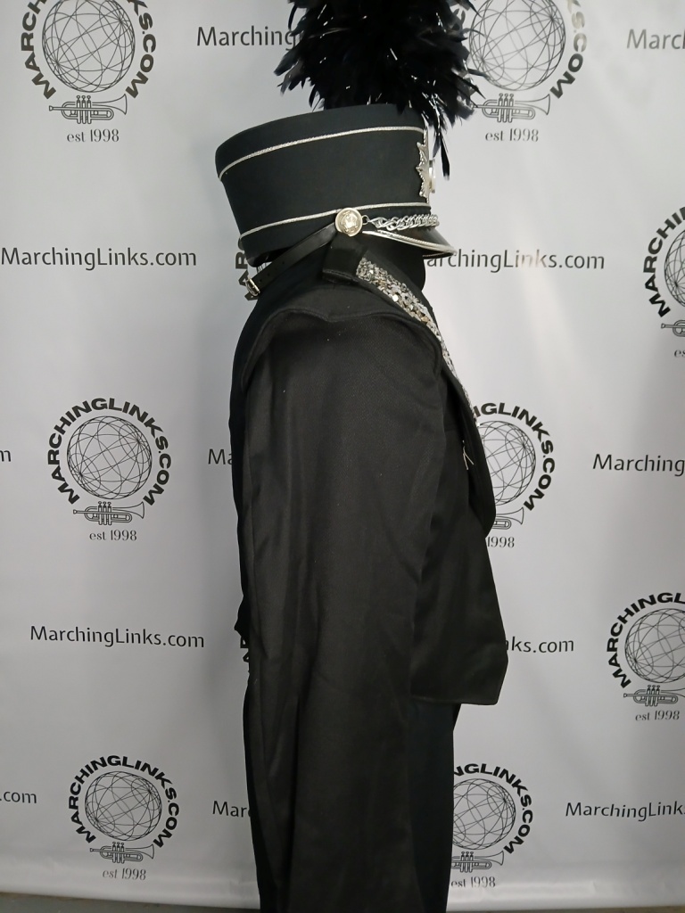 Set of 70 Black Marching Band Uniforms