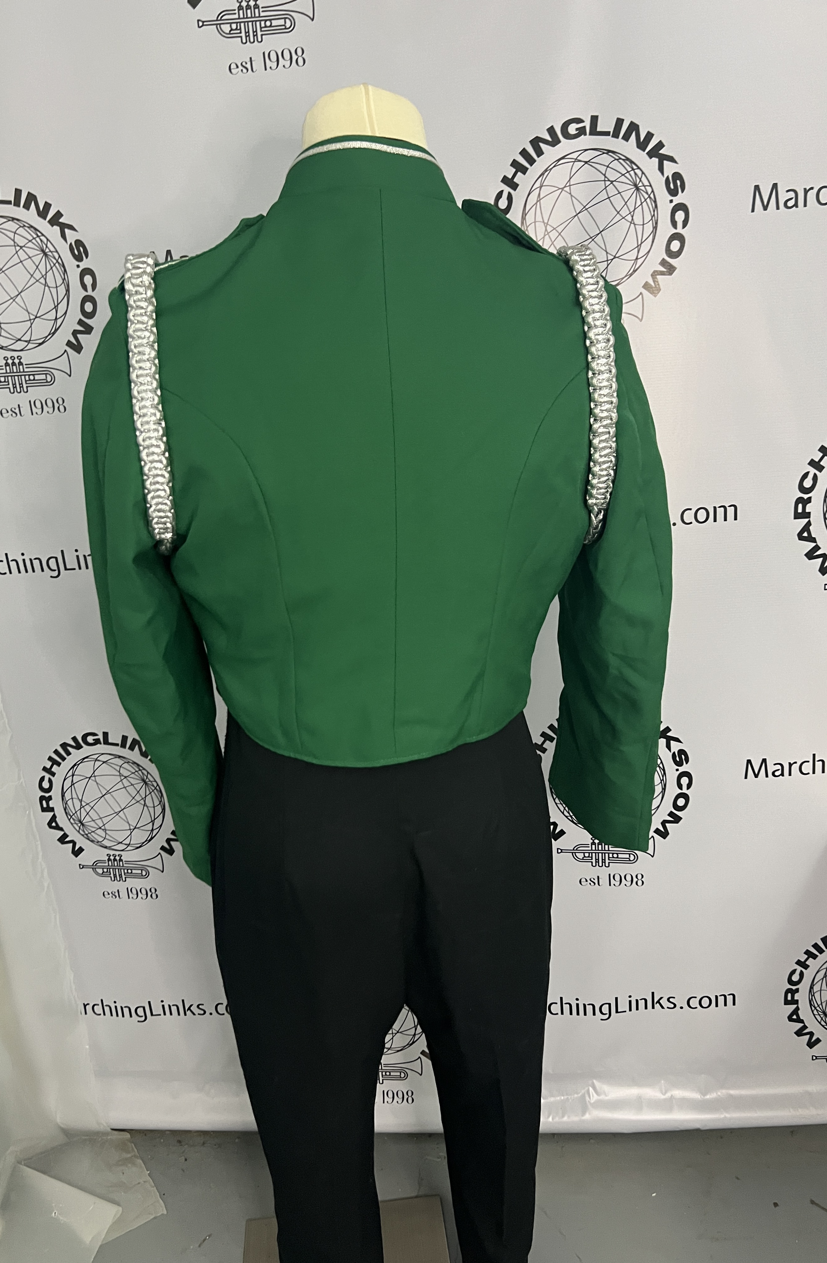 Set of 150+ Green & White Marching Band