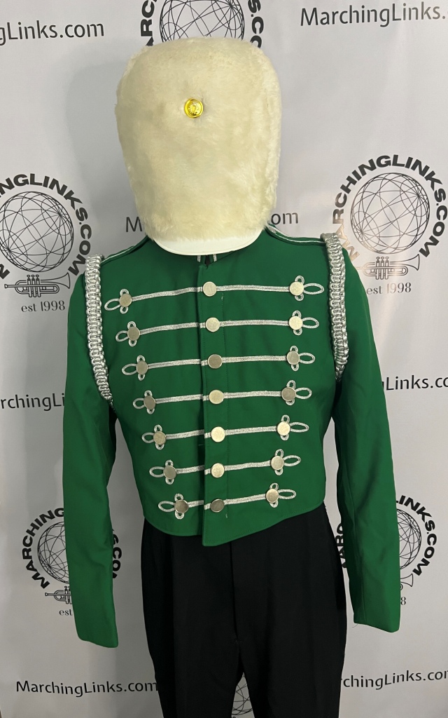 Set of 150+ Green & White Marching Band