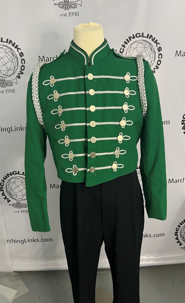 Set of 150+ Green & White Marching Band