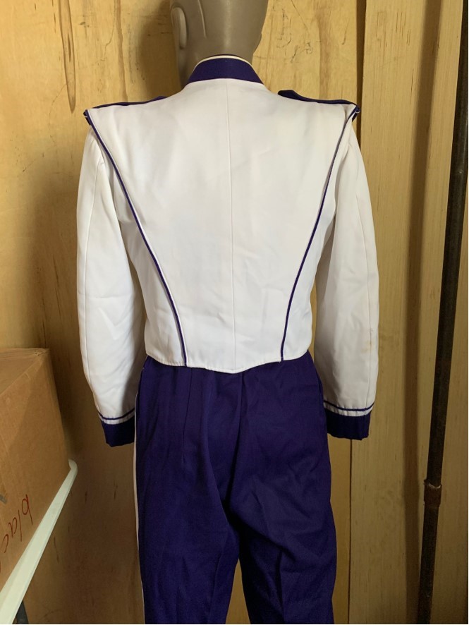 120+ Traditional Purple and White Marching