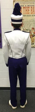 120+ Traditional Purple and White Marching