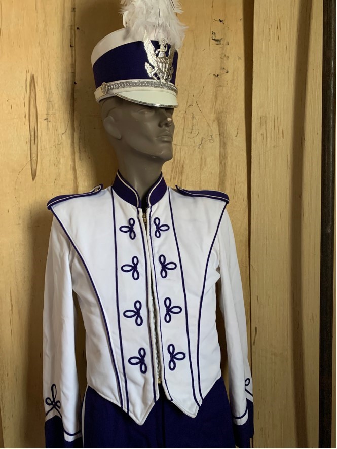 120+ Traditional Purple and White Marching