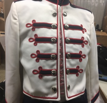 Set of 200+/- Red, White and Blue Marching Band