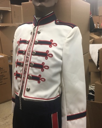 Set of 200+/- Red, White and Blue Marching Band