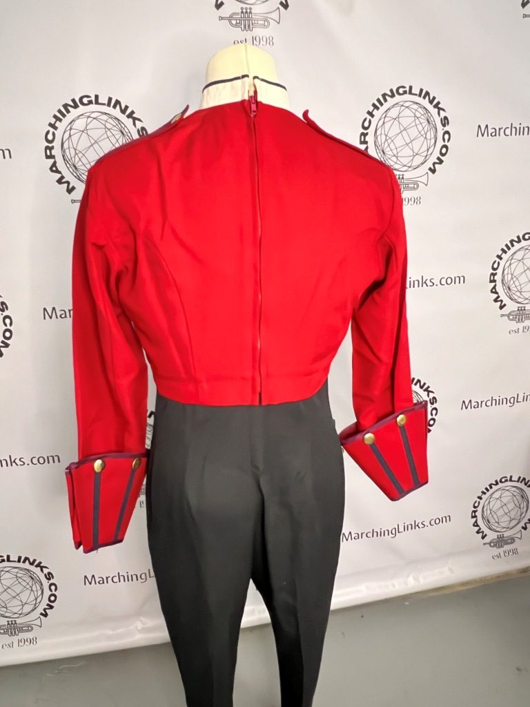 Set of 80+/- Red, White & Blue Marching Band Uniforms