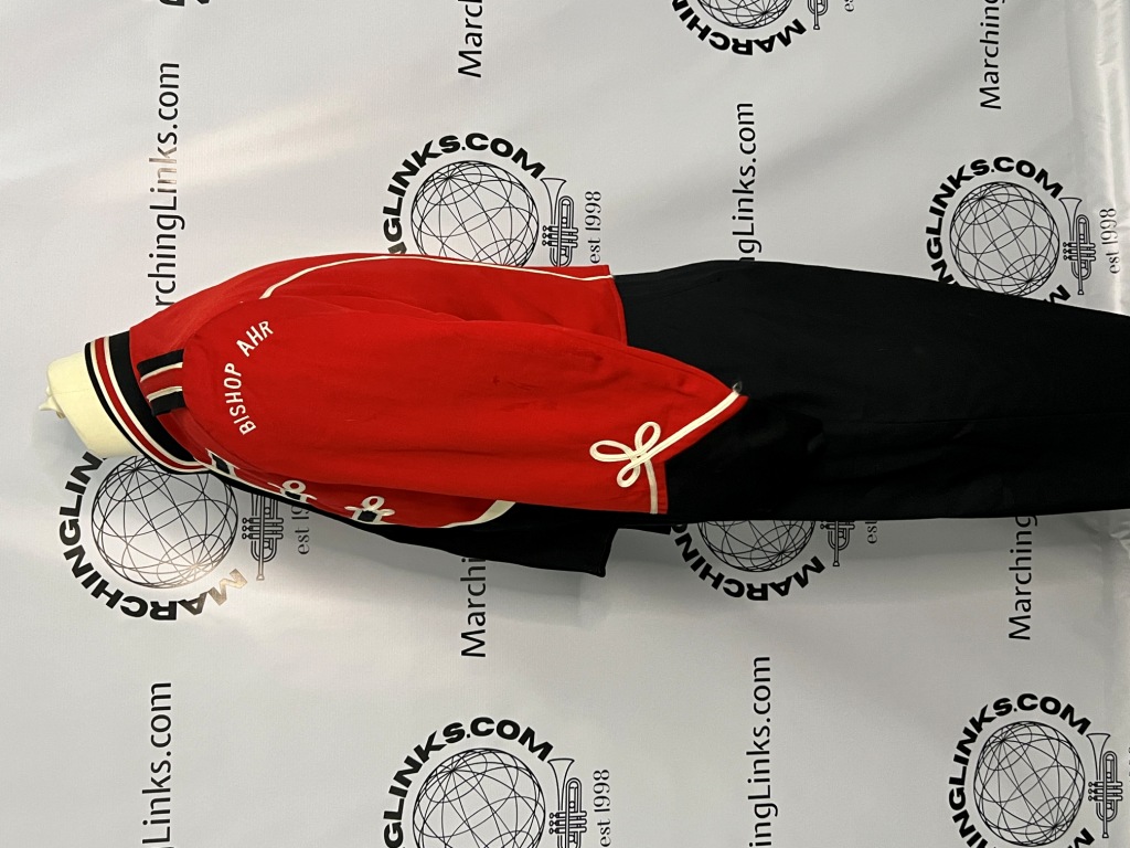 60 +/- Complete Sets of Red, Black and White DeMoulin Marching Band