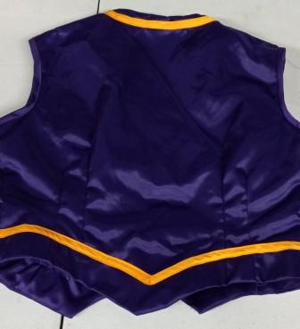 Set of 45+ Purple, White and Yellow Band Front Skirts & Vests