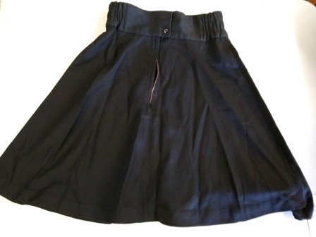 Set of 33 Used Black Skirts This is a set of 33 used black band front skirts made by DeMoulin. They 