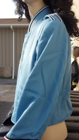 10 Columbia Blue and Black Marching band Jackets