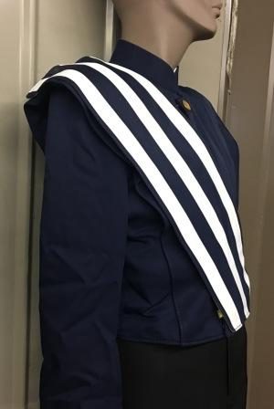 Set 59 Navy and White Marching Band Jackets