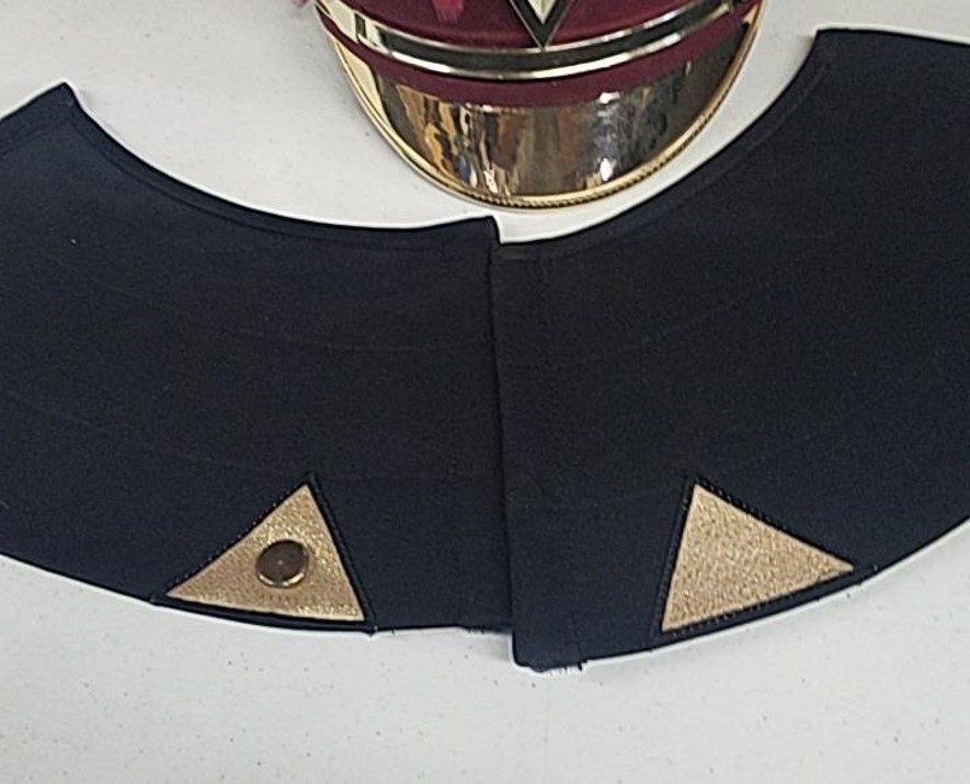 Set of 61+/- Burgundy, Black and Copper/Gold Cesario Uniforms