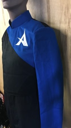 47 +/- Blue & Black Band Hall Marching Band Uniforms