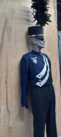 Set of 53+/- Navy and Black Marching Band Uniforms