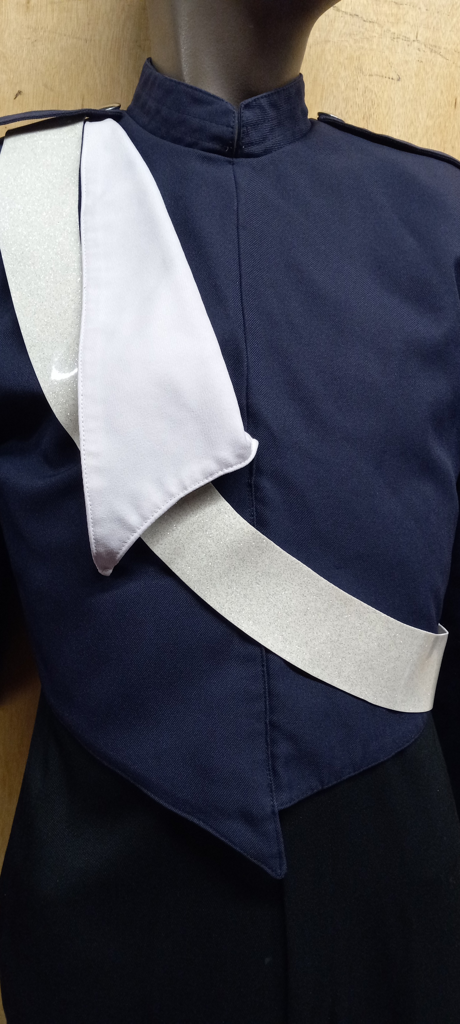 Set of 46 Navy and Black Marching Band Uniforms