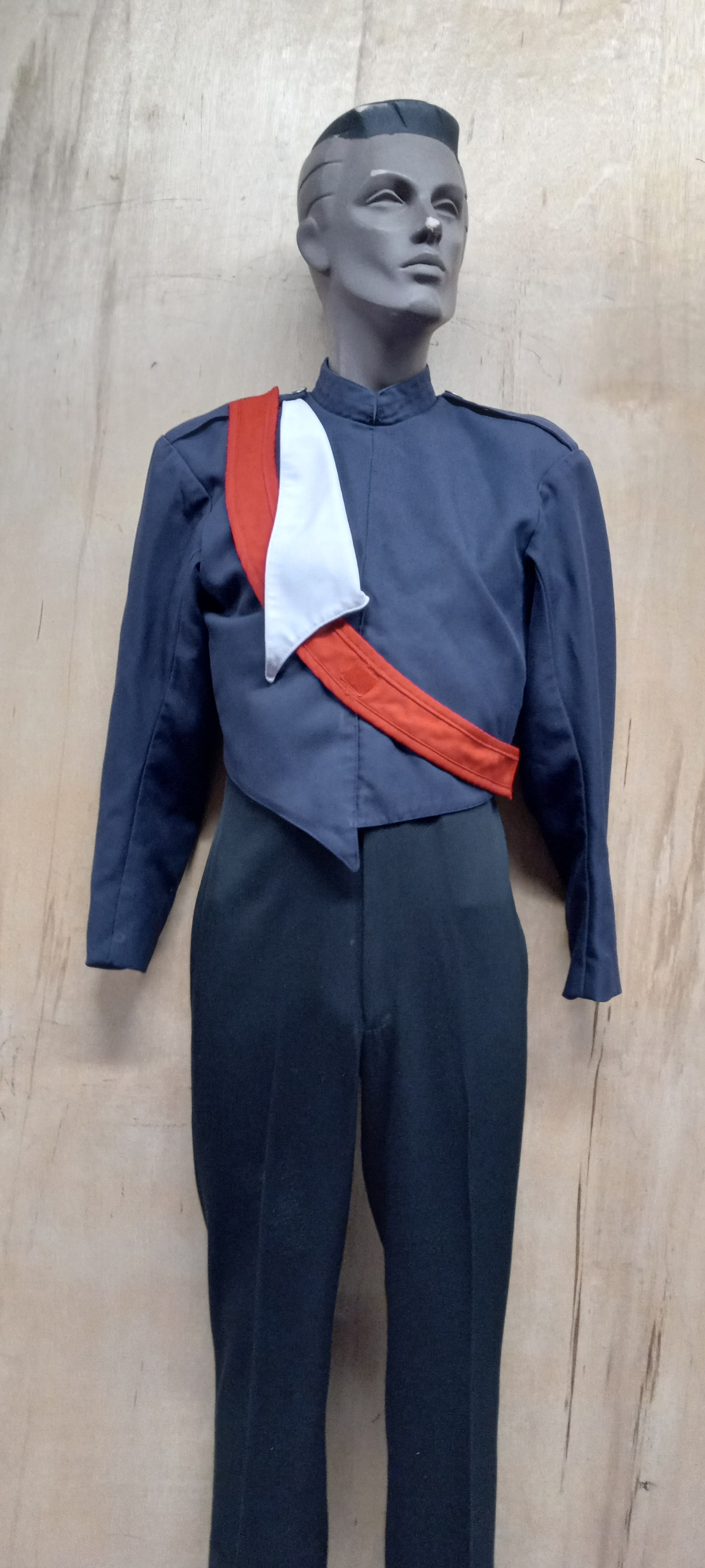 Set of 46 Navy and Black Marching Band Uniforms