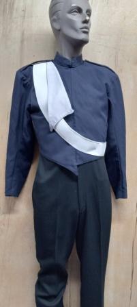 Set of 46 Navy and Black Marching Band Uniforms
