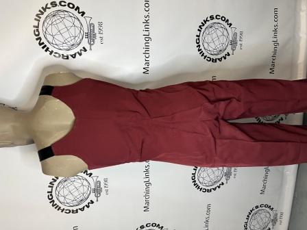 Burgundy, Cream and Gold Marching Band Uniforms