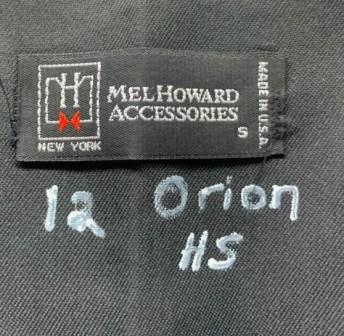 Set of 6 Red and Black Vests by Mel Howard Accessories