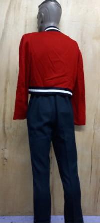 Set of 100 � Red, White and Navy Used Marching Band Uniforms