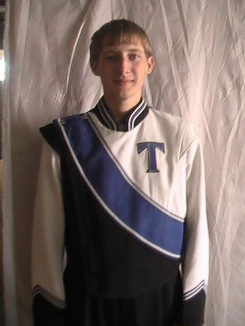 87 Black, Royal & White Band Uniform