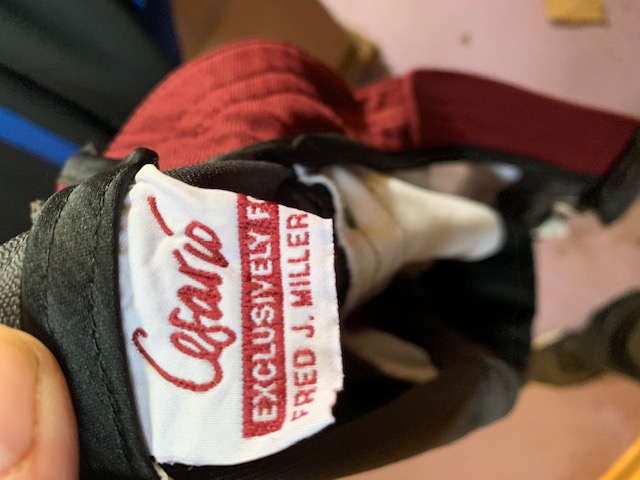 Set of 35 +/- Burgundy, Gray, White and Black Marching Band Uniforms by Cesario/Fred J. Miller