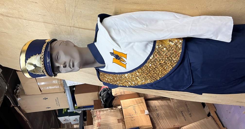 Navy, White and Gold Uniforms up to 200 Available