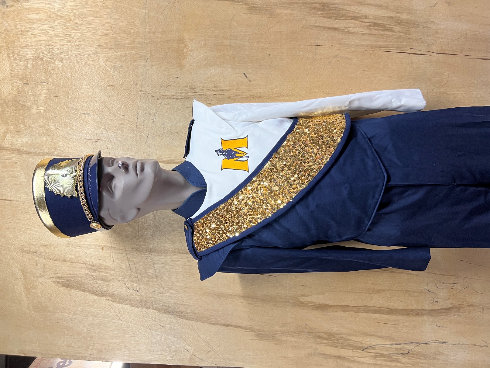 Navy, White and Gold Uniforms up to 200 Available