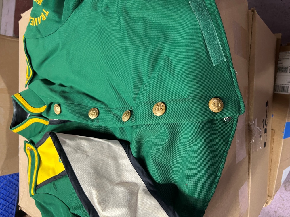 Green, Yellow & Black Marching Band Uniforms up to 200+ available