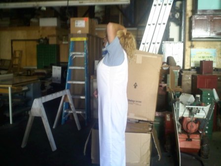 100+ White Bibber Pants