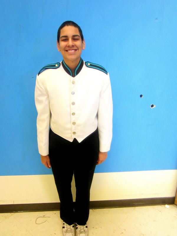 Set of 100+ White Band Jackets and Blank Band Pants