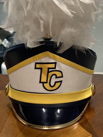 Set of 28 Stanbury Marching Band Uniforms, Navy/White/Yellow