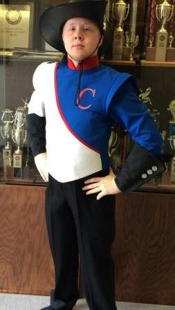 Set of 70 (+/-) Used Marching Band Uniforms