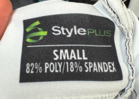 Set of 65 Poly/Spandex Blue and Gold Marching Band Show Shirts