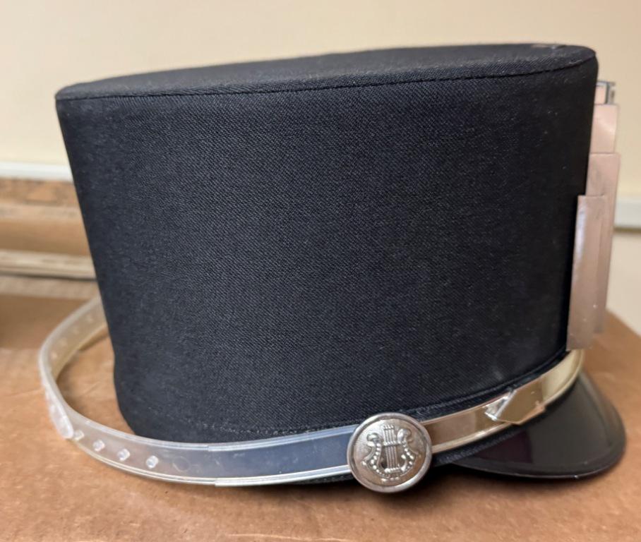 Set of 90+ Burgundy, Black, and Silver Marching Band Uniforms