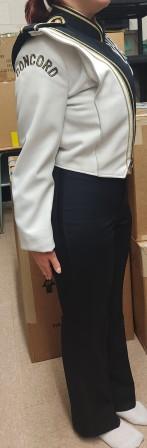 Black & White Used Marching Band Uniforms