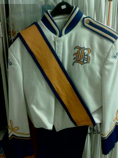 150 Blue and Gold DeMoulin Band Uniforms