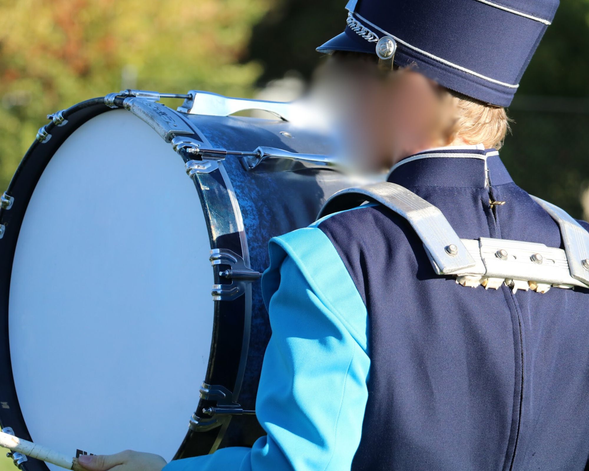 59+ Blue and Silver DeMoulin Marching Band Uniforms