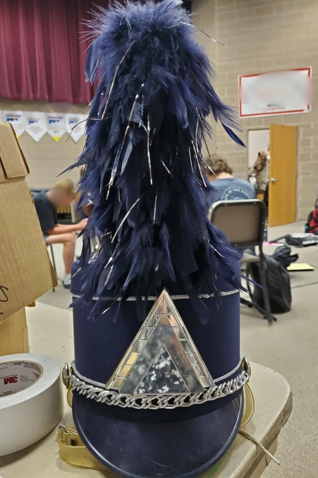 59+ Blue and Silver DeMoulin Marching Band Uniforms