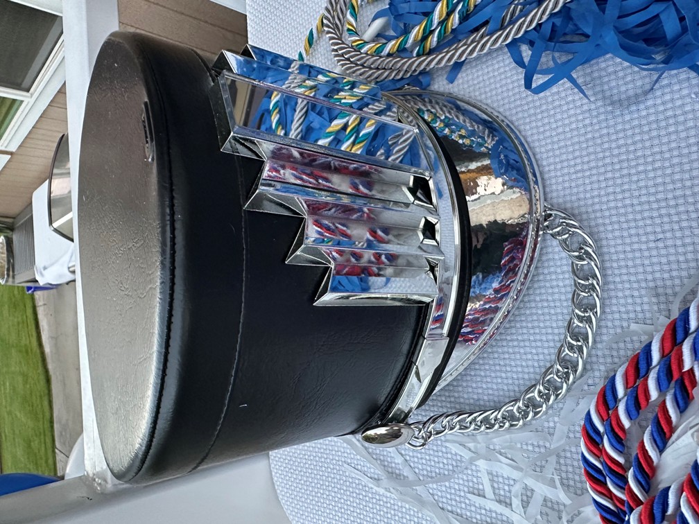 Set of 177+ Blue, Silver and Black FJ Miller Marching Band Uniforms