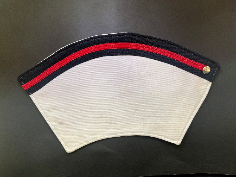 Lot of 98 Red & White Used Marching Band Uniforms Including Hats, Plumes & Gauntlets